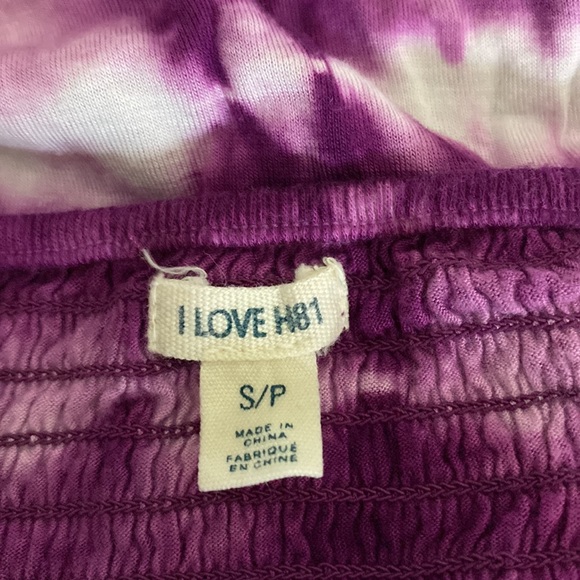 🍎Free with purchase-I Love H81 Shirred Mini Dress - Picture 4 of 5